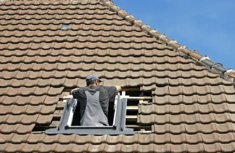 Pose de velux - La Regrippière